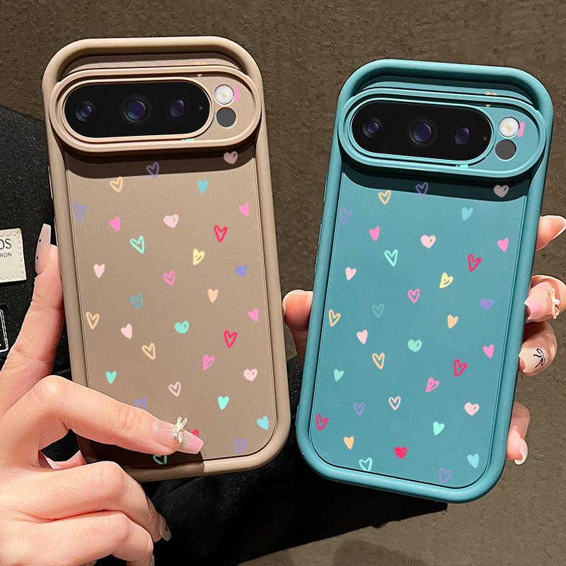Colorful Little Hearts Soft Ca - Google Pixel 8A recension och pris