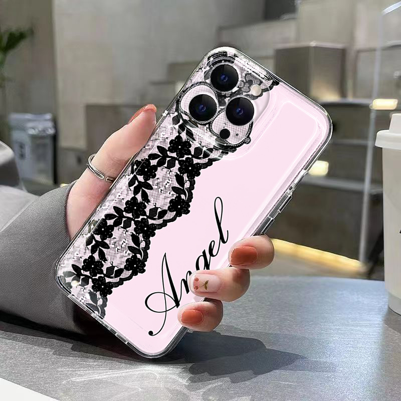 New Black White Lace Phone Cas - Samsung Galaxy A55 recension och pris