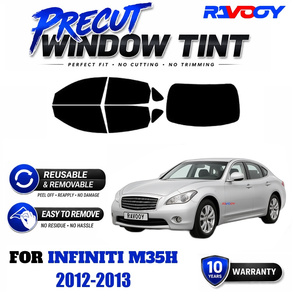 RAVOOY Precut Window Tint, Reu - Air Bubble Remover recension och pris