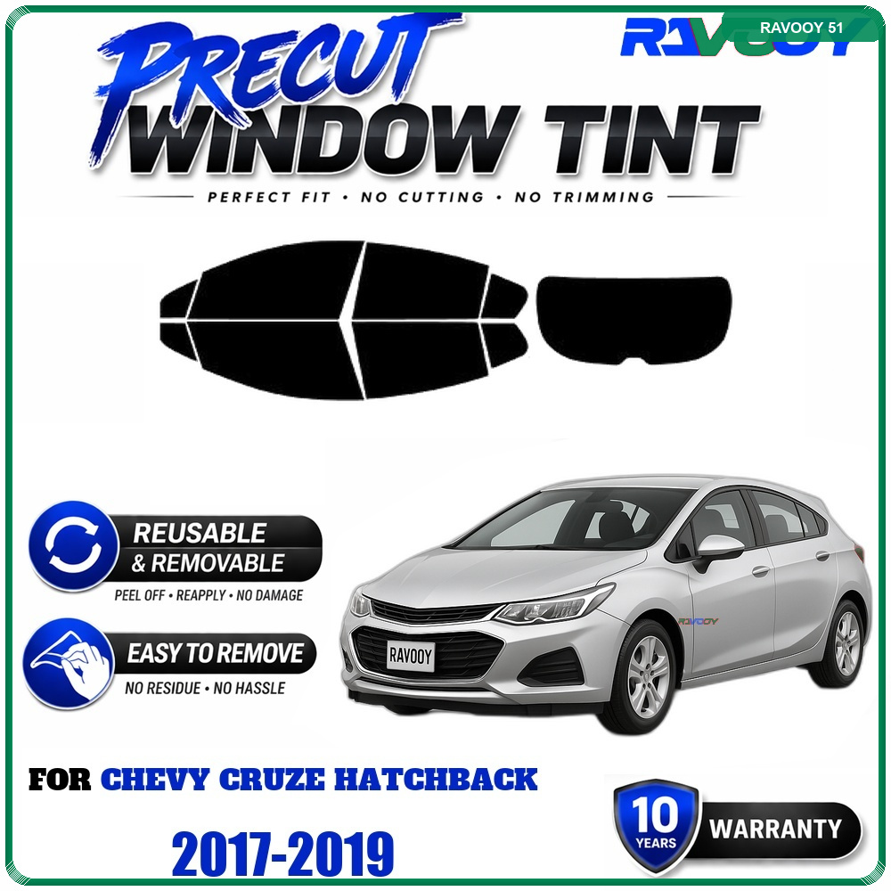 RAVOOY Precut Window Tint, Reu - Air Bubble Remover recension och pris