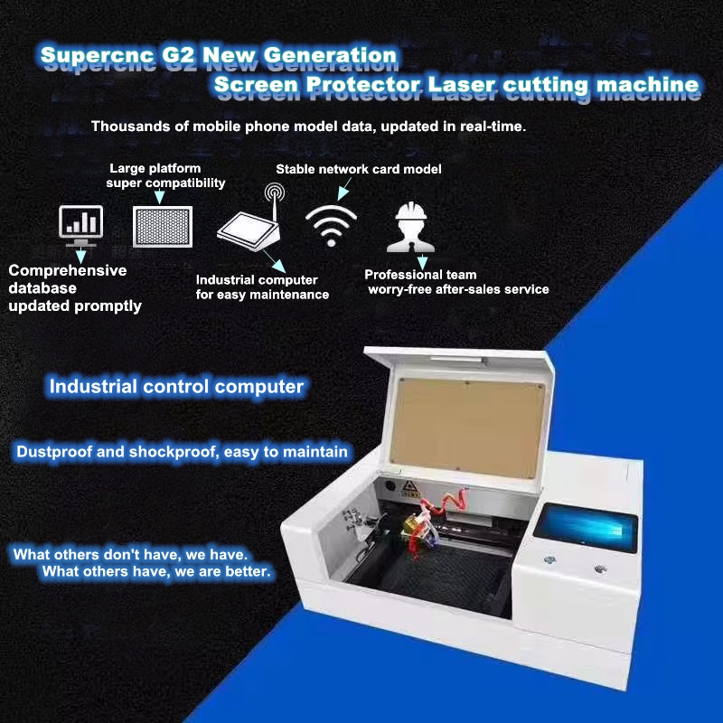 35W CO2 Laser Cutting Machine  - Hydrogel Screen Protector recension och pris