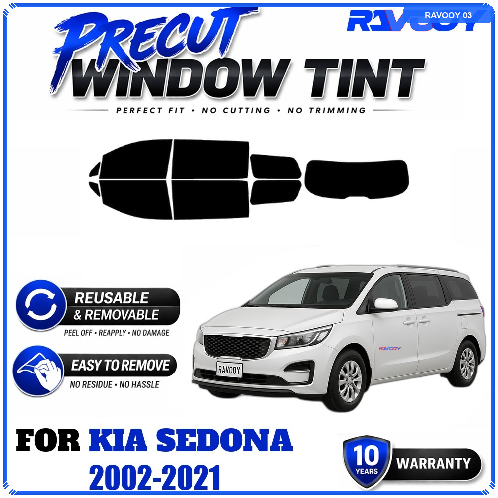 RAVOOY Precut Window Tint, Reu - Air Bubble Remover recension och pris