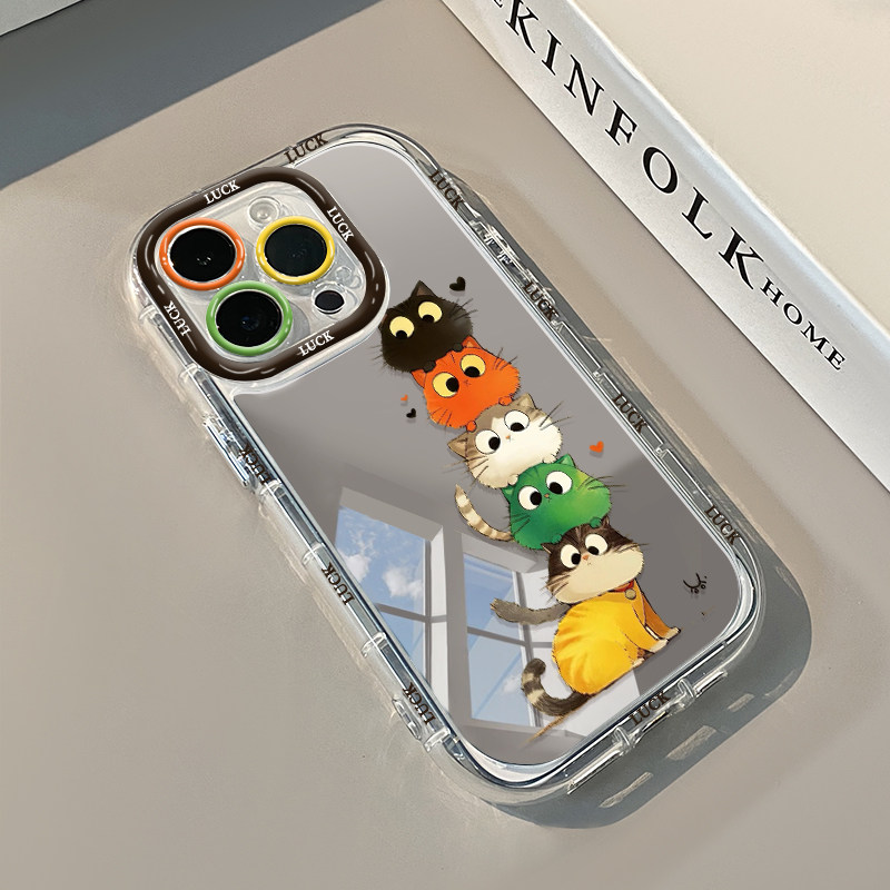 Korean Cute Funny Cat Air Cush - Apple Iphone 15 Pro Max recension och pris